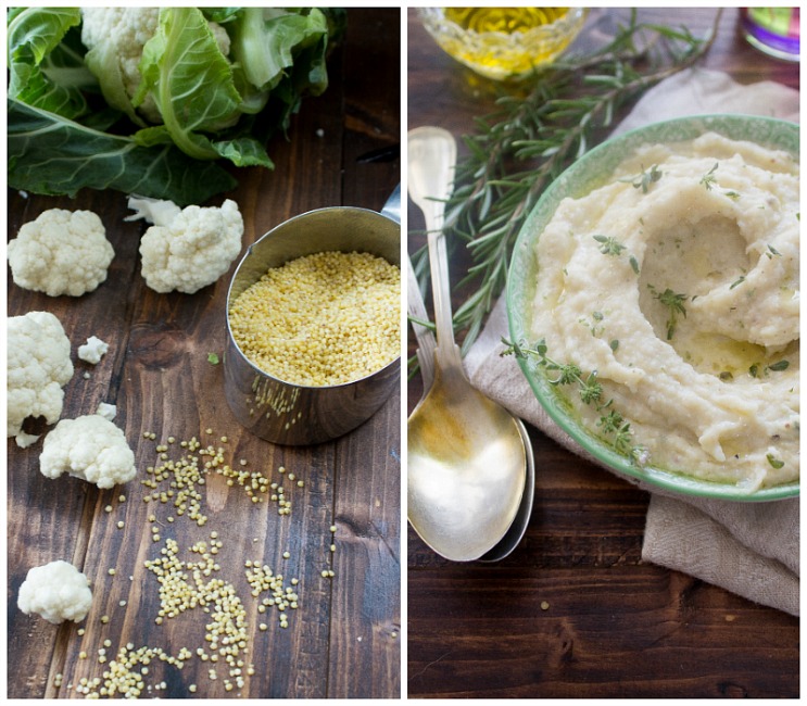 Nem acredito que é saudável! Puré de millet (vegan, sem glúten