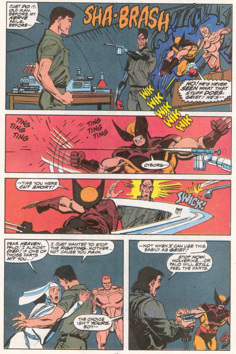 Read online Wolverine (1988) comic -  Issue #22 - 15