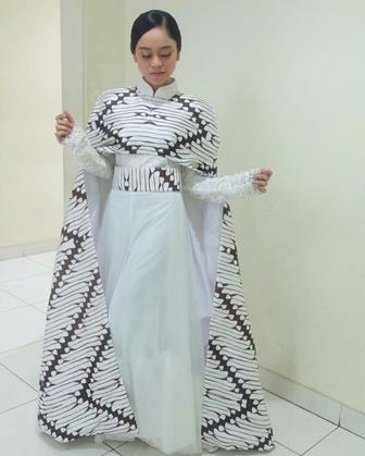 Model Baju Gamis Batik Cantik Dan Elegan