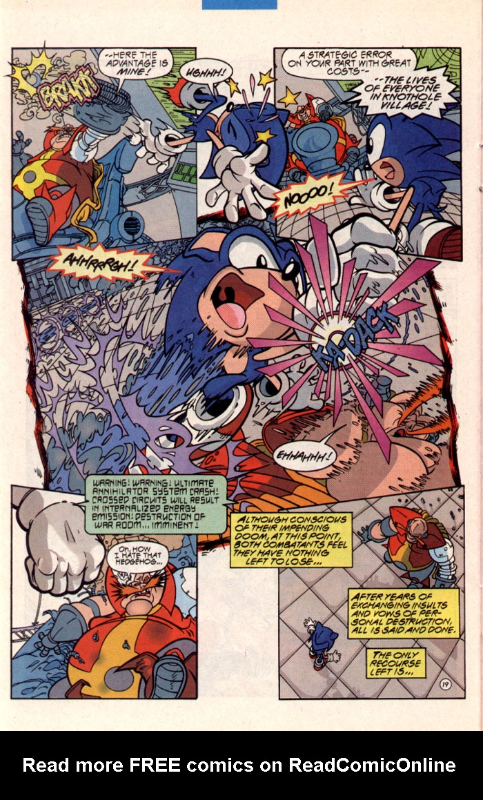 Read online Sonic The Hedgehog comic -  Issue #50 - 20