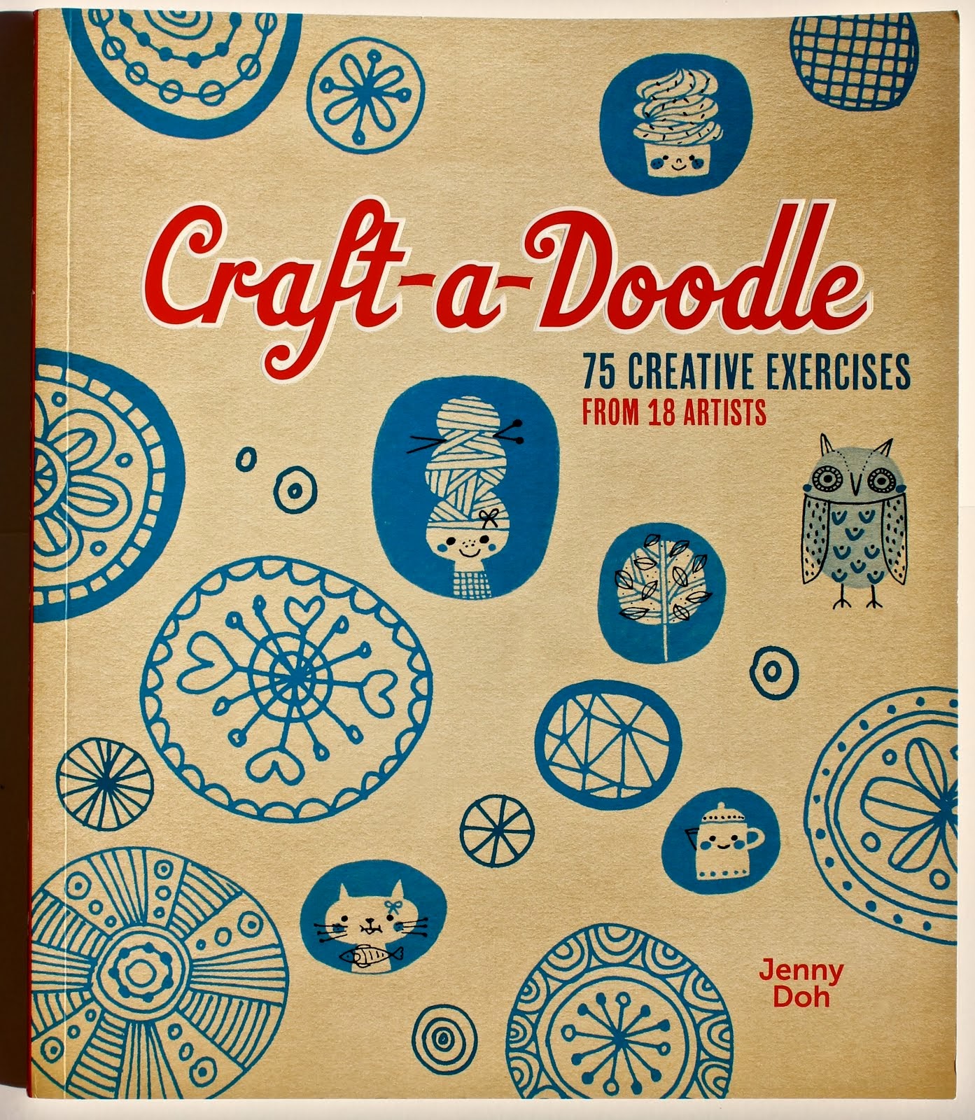 CONTRIBUTING ARTIST IN CRAFT-A-DOODLE, by JENNY DOH, AUGUST 2013