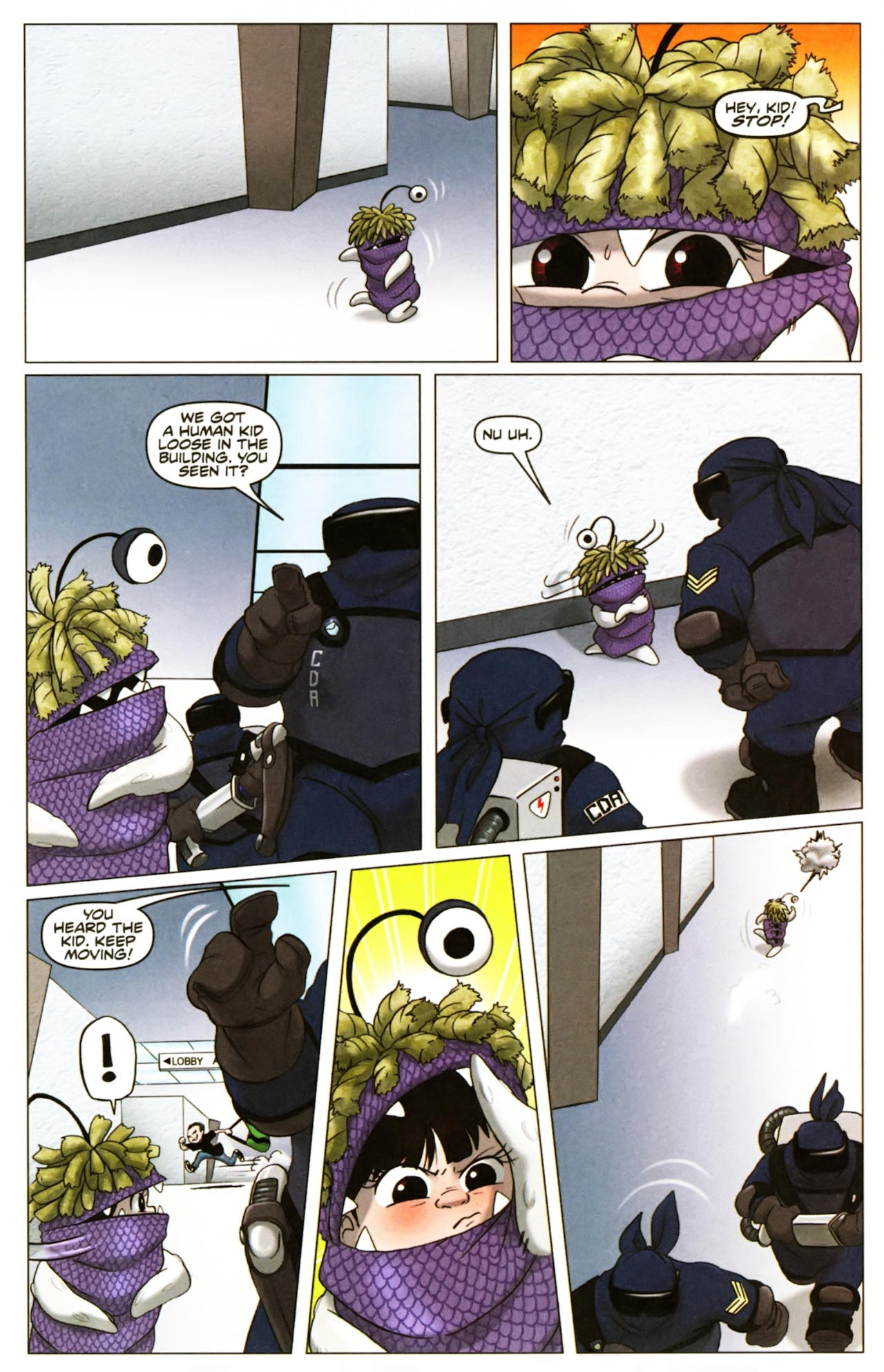 Read online Monsters, Inc: Laugh Factory comic -  Issue #3 - 12