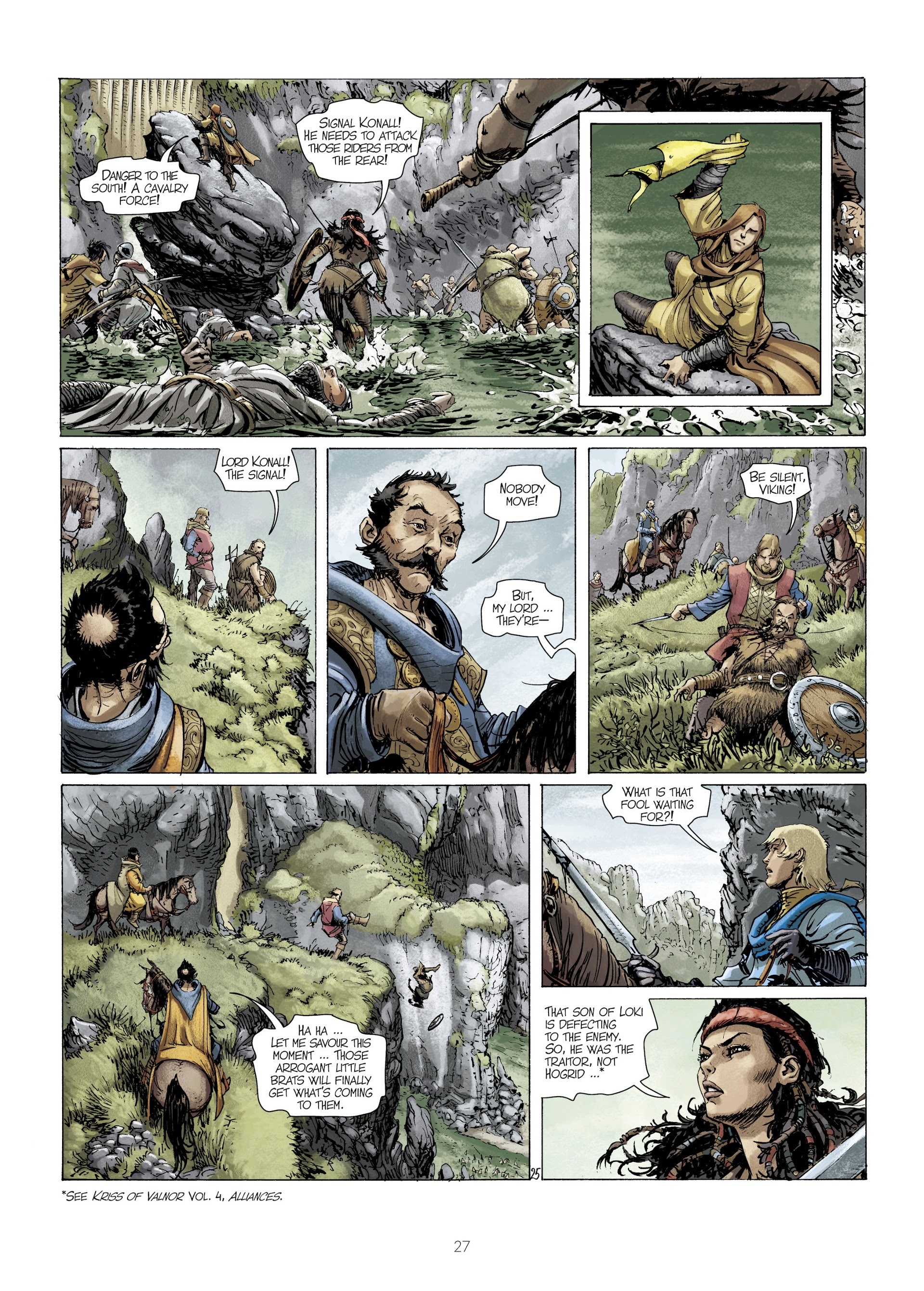 Read online Kriss of Valnor: Red as the Raheborg comic -  Issue # Full - 29