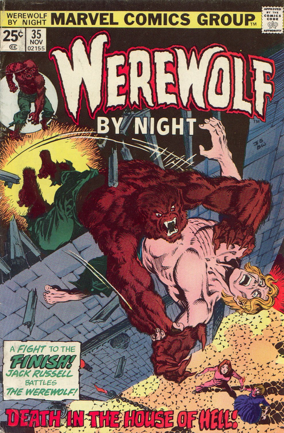 Werewolf by Night (1972) issue 35 - Page 1