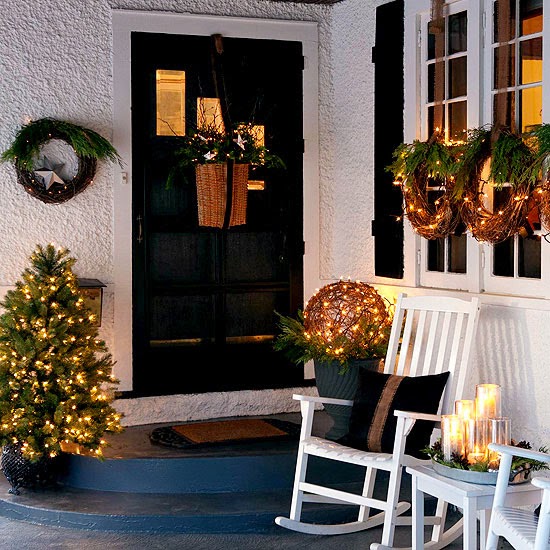 Front Door Christmas Decorating Ideas