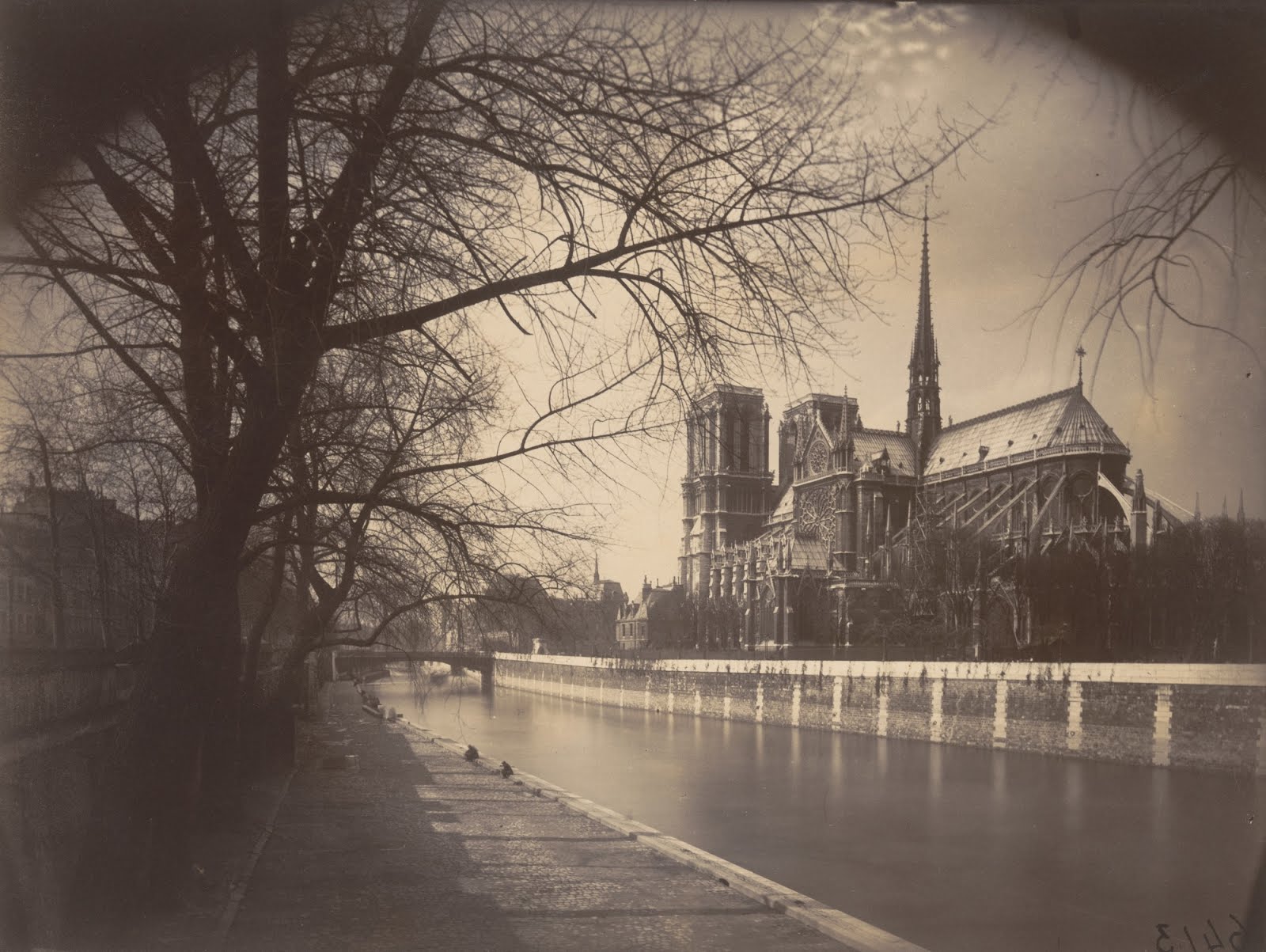 Atget, Notre-Dame de Paris, 1923