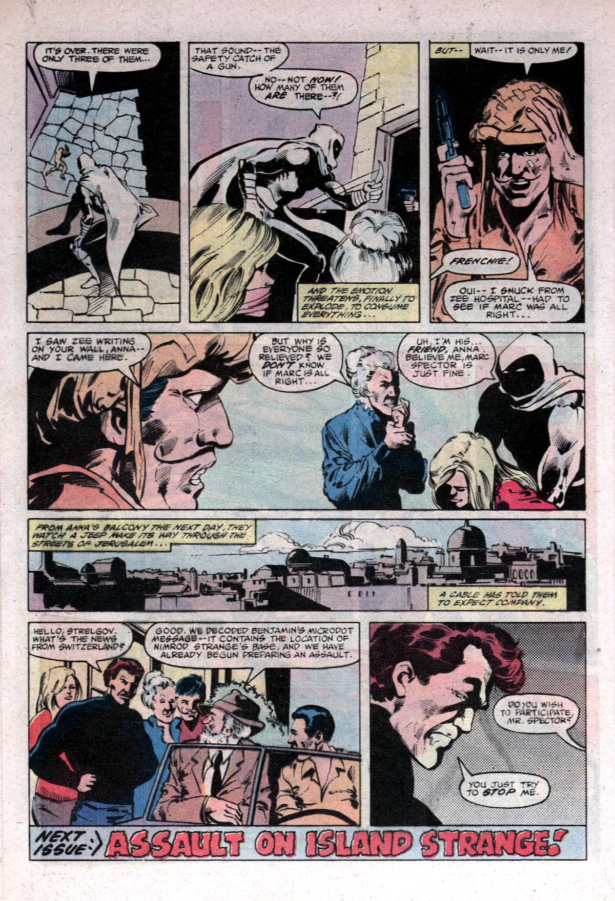 Moon Knight (1980) issue 18 - Page 23