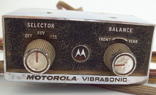 Just A Car Guy: Motorola Vibrasonic, something I don't think I've ever