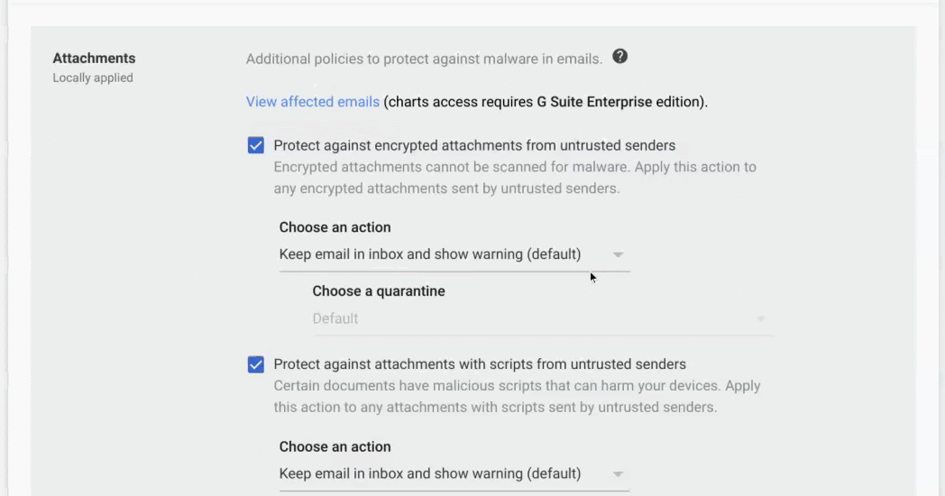 G Suite Updates Blog Advanced Phishing And Malware Protection For