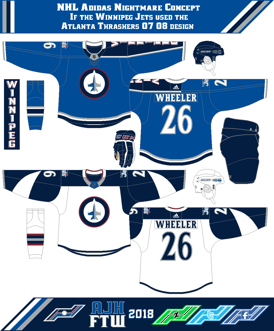 Winnipeg Jets Jersey Concepts / What Could The Golden Knights Eventual