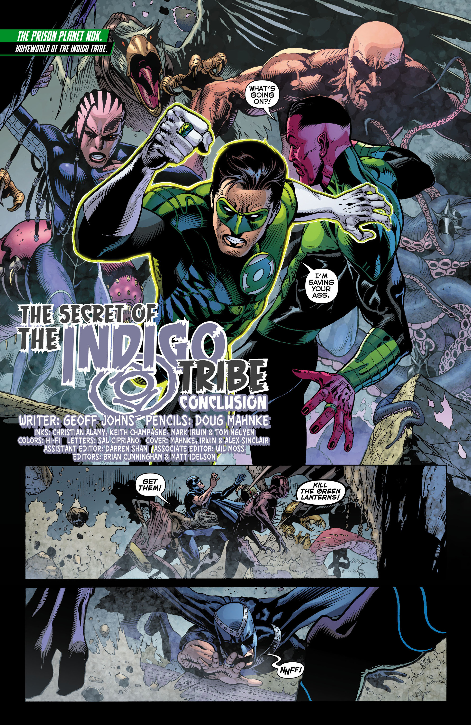 Read online Green Lantern (2011) comic -  Issue #10 - 2
