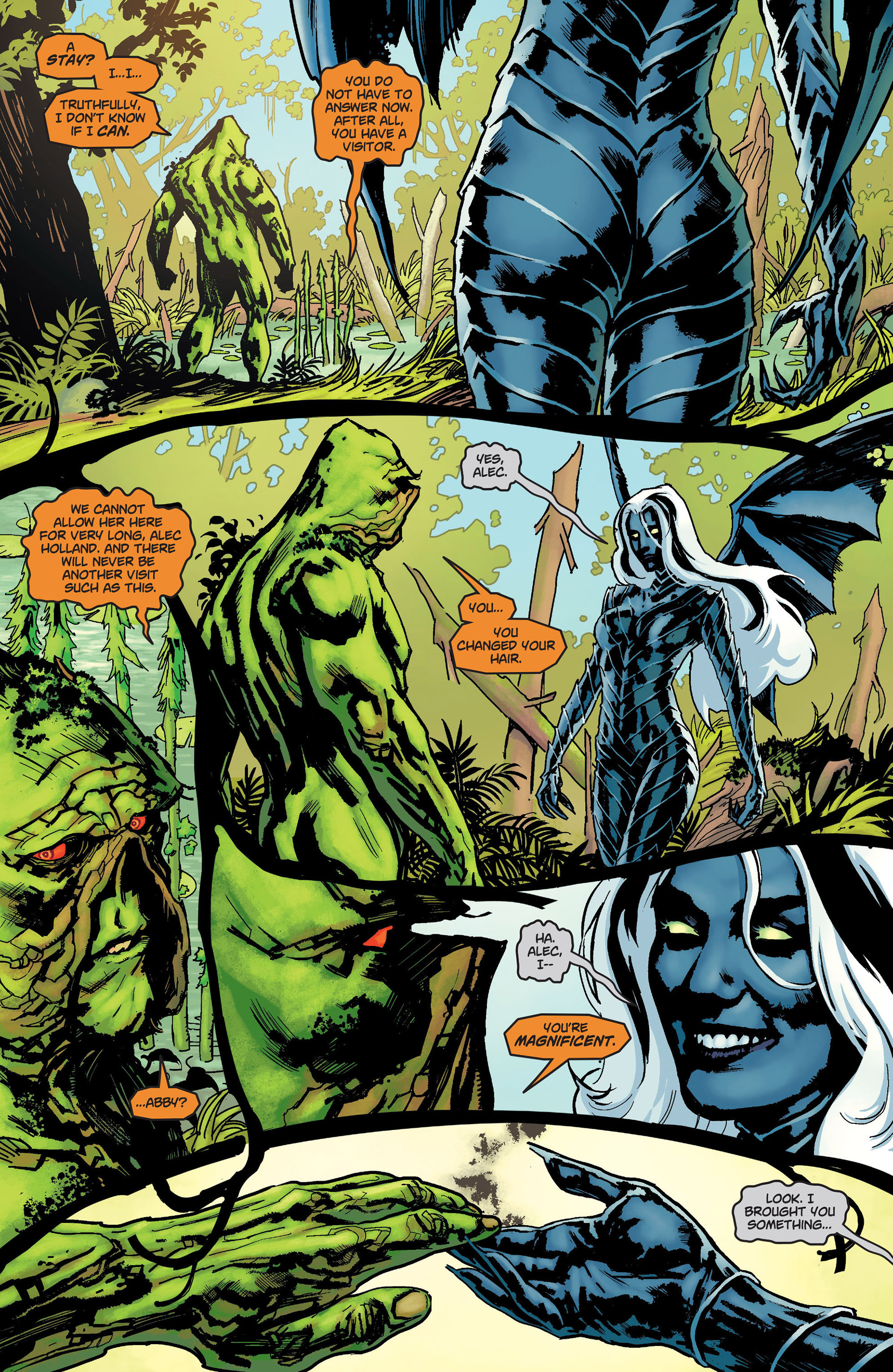 Read online Swamp Thing (2011) comic -  Issue #18 - 19