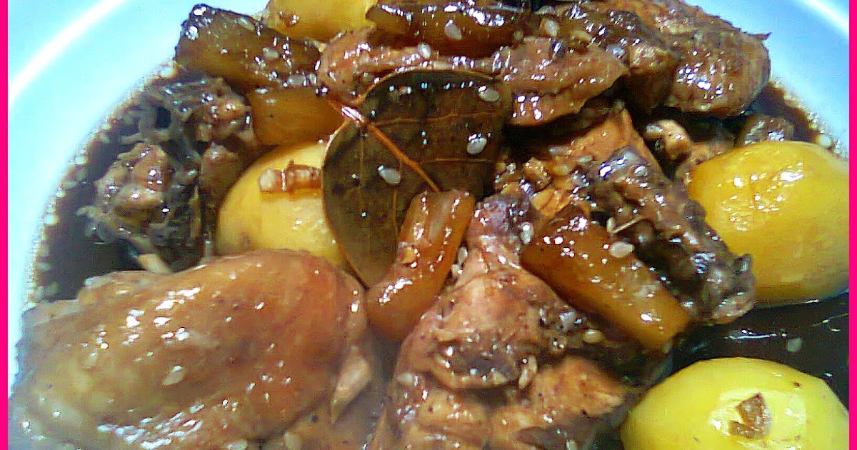 Royal Domesticity by Denise Rayala Hawaiian Chicken Adobo with Sesame