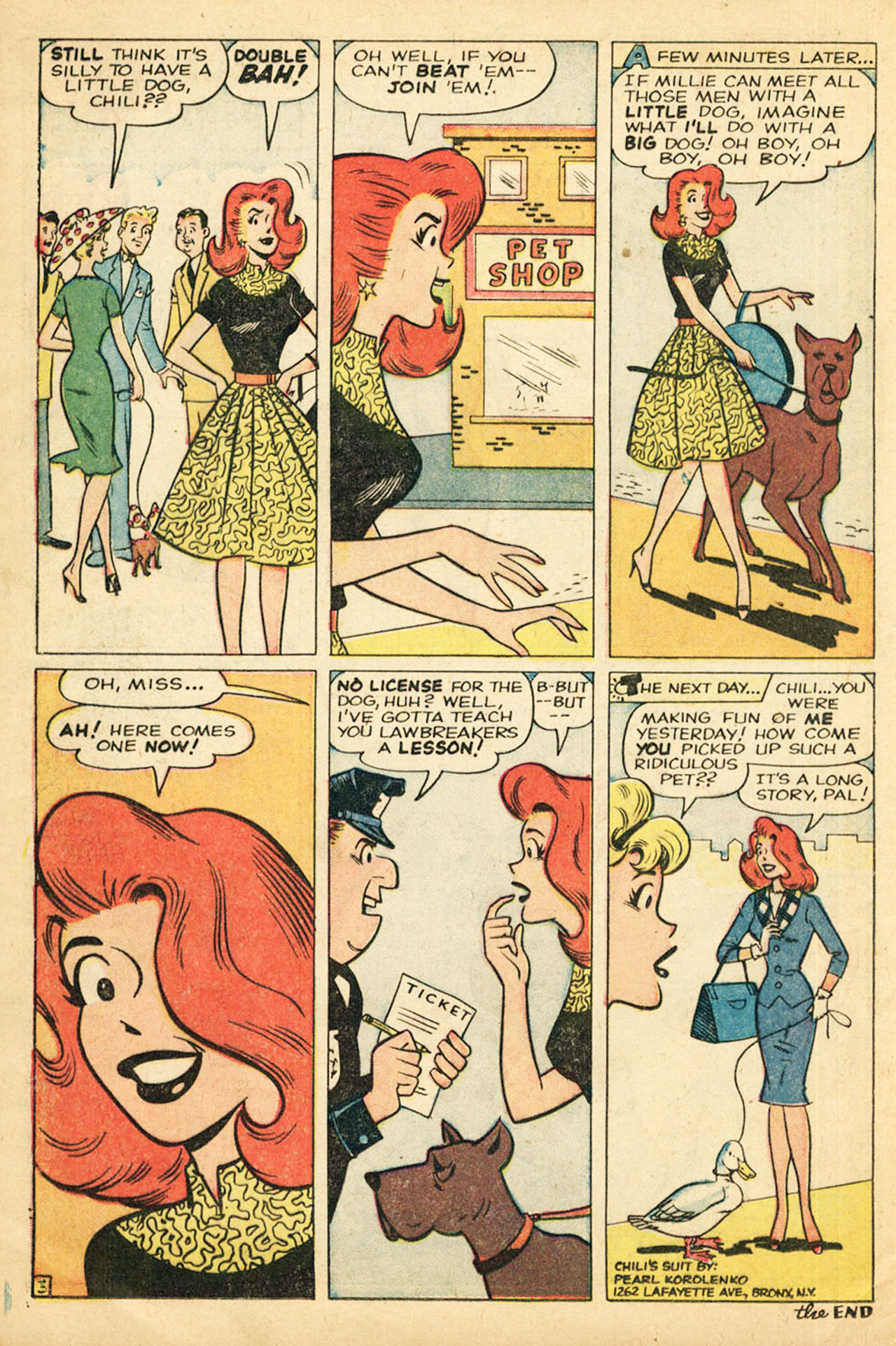 Read online Millie the Model comic -  Issue #99 - 12