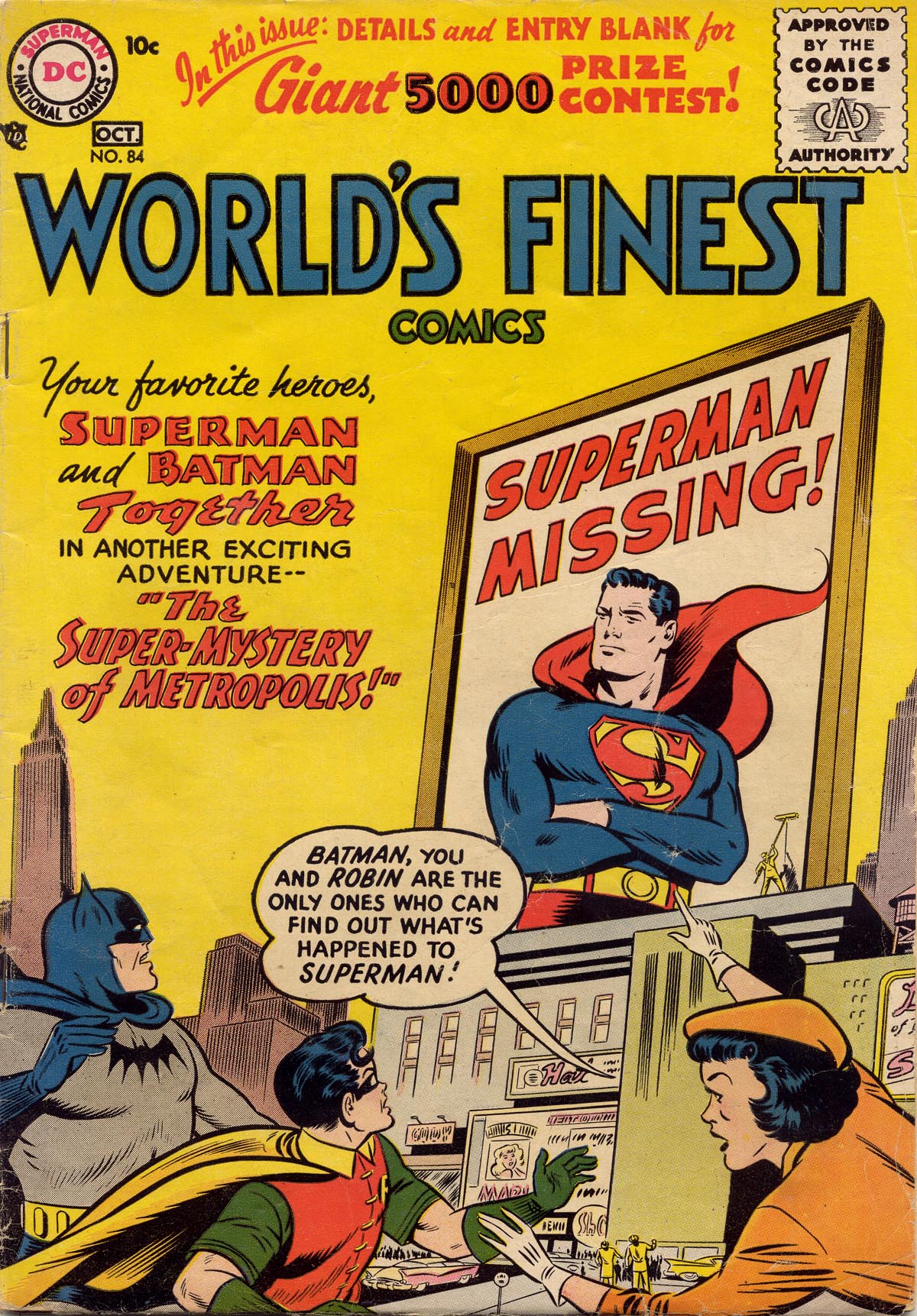 World's Finest Comics issue 84 - Page 1