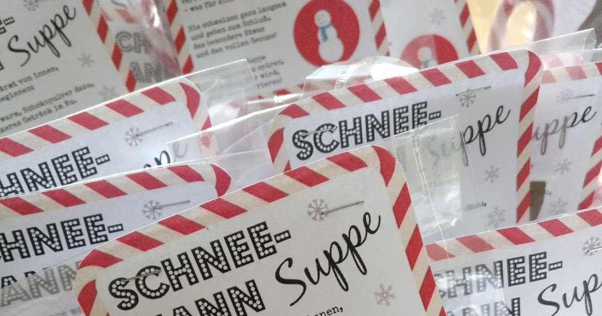 HEIMATLIEBE 4 YOU: Heim@Werke - Schneemannsuppe!