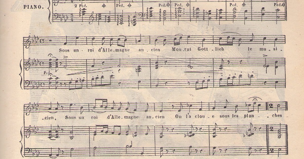 Dans La Forêt Blanche D Ukraine Paroles LIVRENBLOG: Charles Cros dans La Parodie : L'Orgue. 1869.