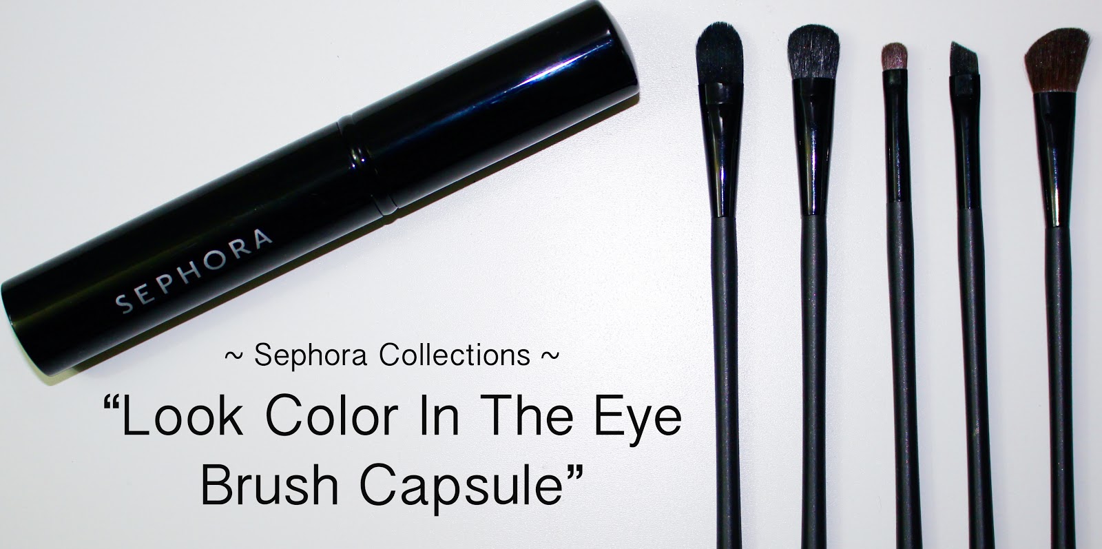 Makeup Brushes Sephora Collection "Look Color in the Eye Brush Capsule