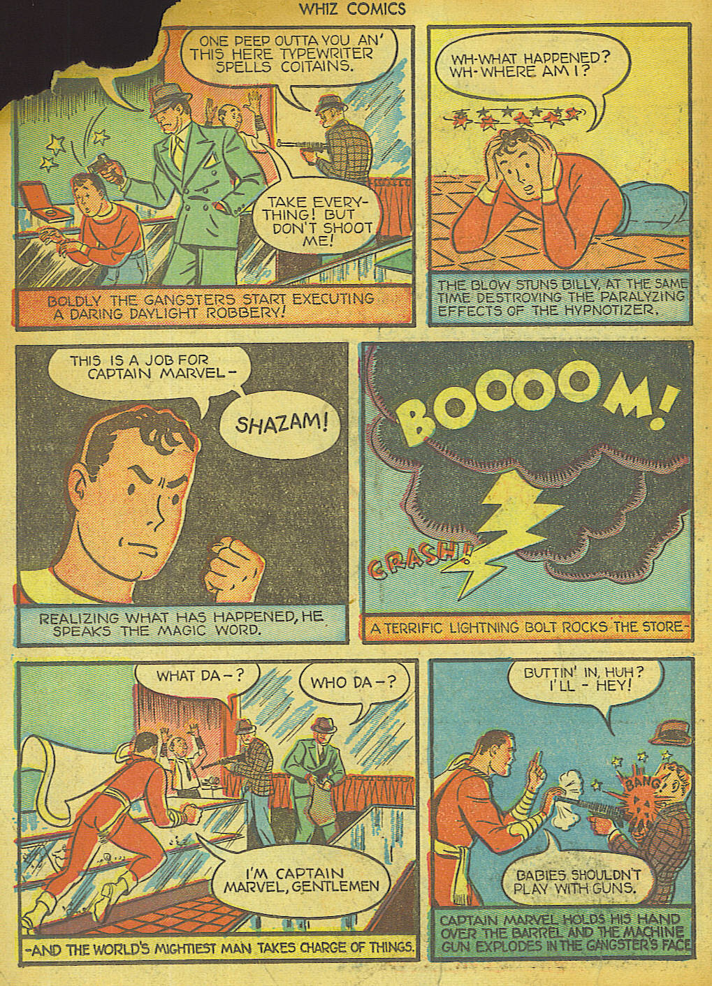 WHIZ Comics issue 5 - Page 6
