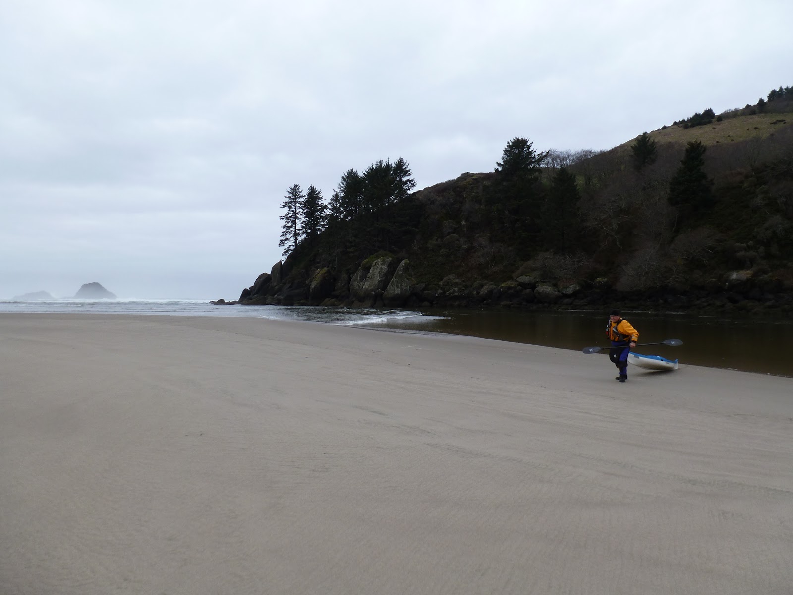 Hiking Oregon Salmon River Estuary