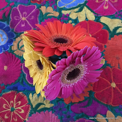 colorful flowers decoration at Four Seasons Resort Punta Mita in Mexico