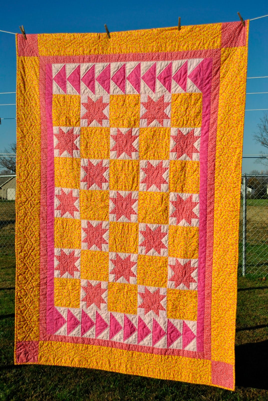 Back to Basics Pink Lemonade Quilt