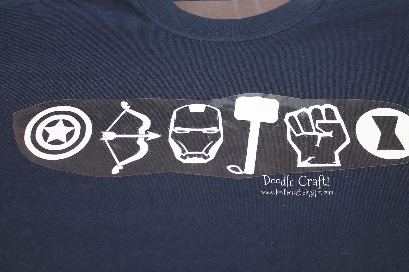 The AVENGERS Tshirt and Stencil!