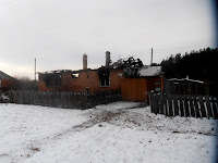 (ФОТО)Пожар в поселке Алтынай