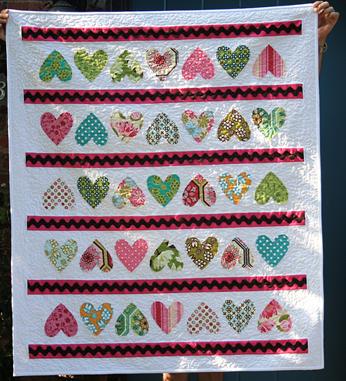 Quilting Land Candy Hearts Quilt