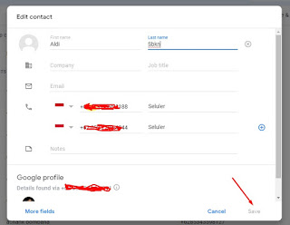 Cara Mengganti Nama Contact Email di Gmail