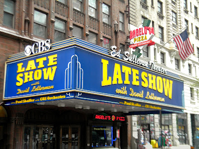 Late Night David Letterman Ed Sullivan Theater Clip Art