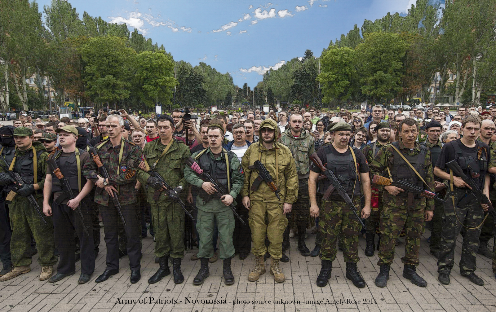 Война на Украине глазами Амели Роуз 