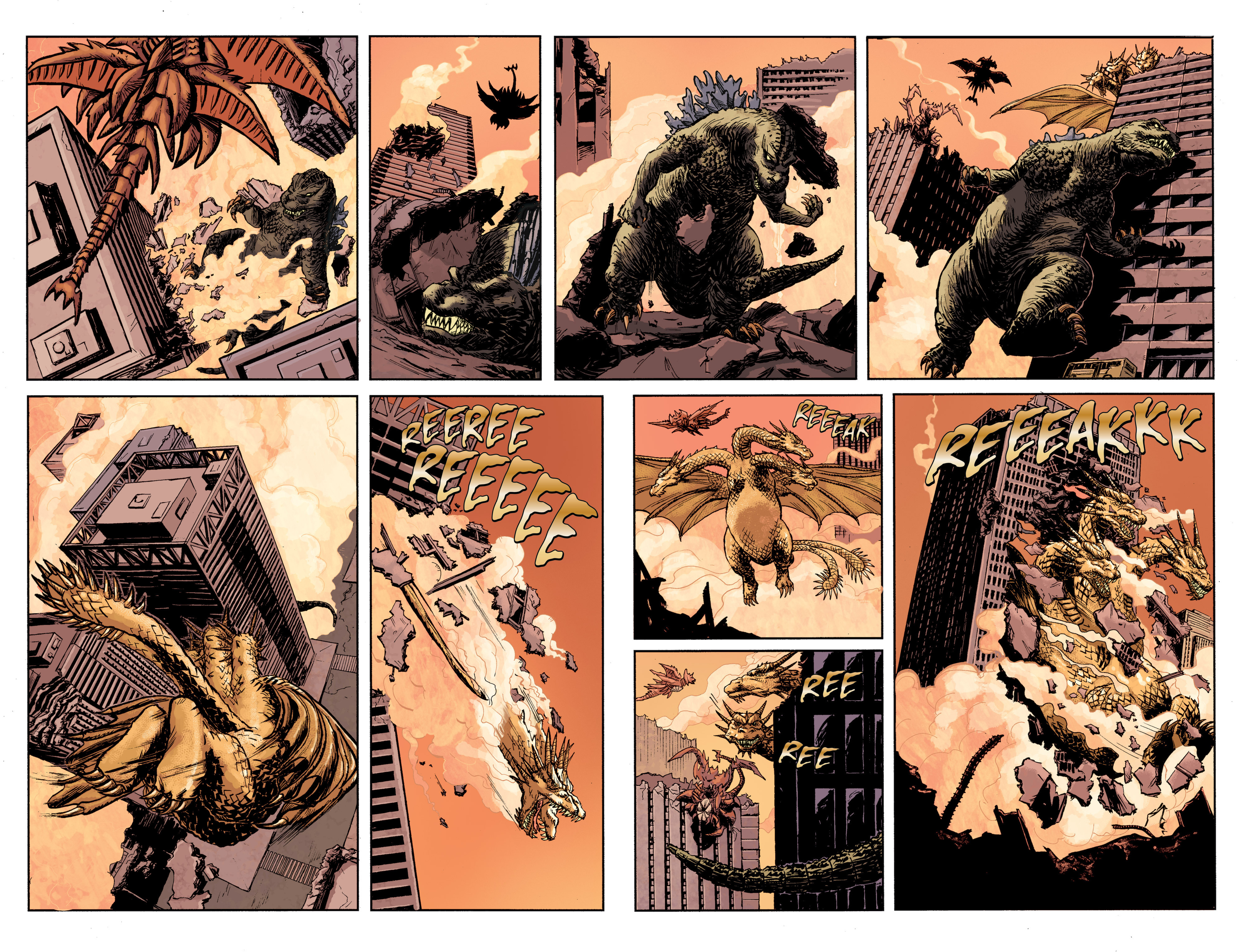Read online Godzilla in Hell (2015) comic -  Issue #4 - 6