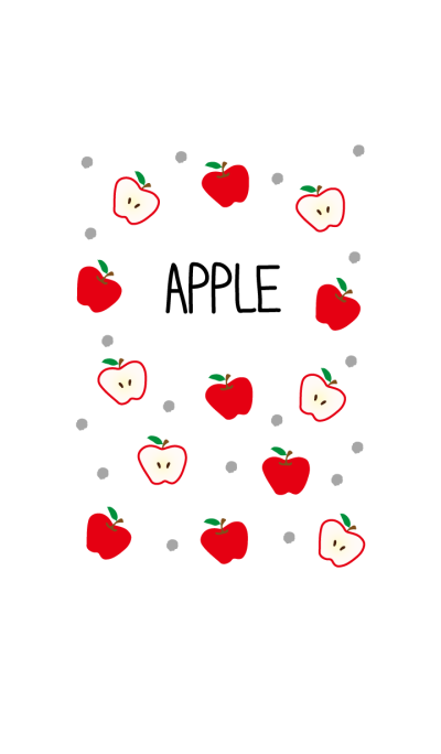 A fruit theme- apple-