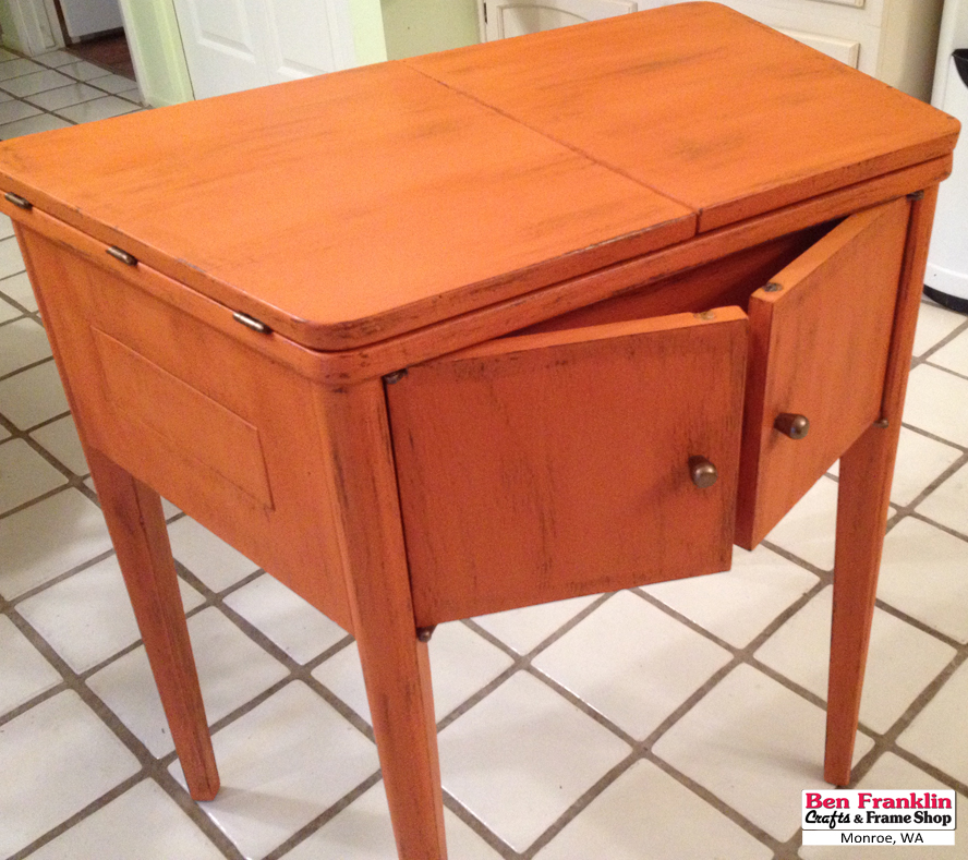 Ben Franklin Crafts and Frame Shop, Monroe, WA Refinished Sewing