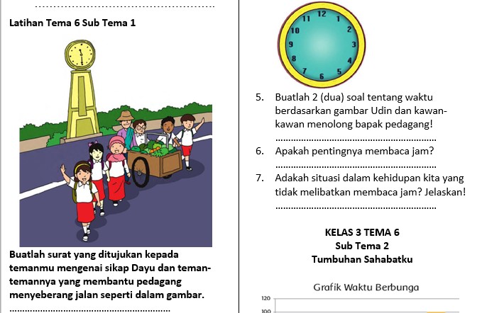 Soal UTS/PTS Kelas 3 SD Semester 2 Kurikulum 2013 Revisi