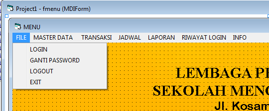 Contoh program vb dengan database mysql - successtaia