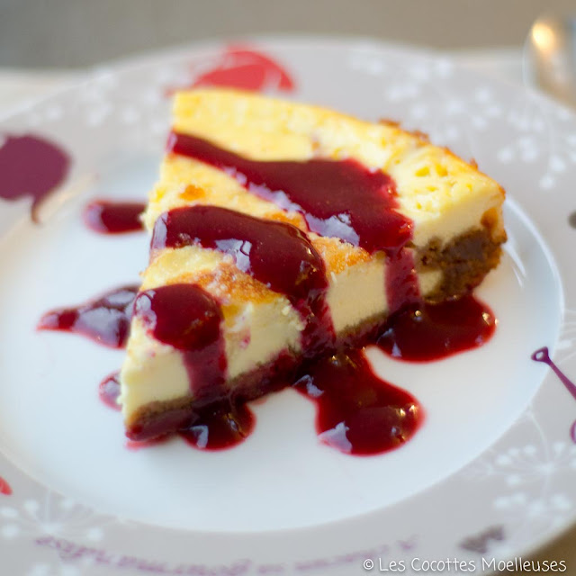 recette cheesecake coulis fruits rouges
