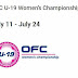 2017 OFC Under 19 Womens Championship Going on 11 July
