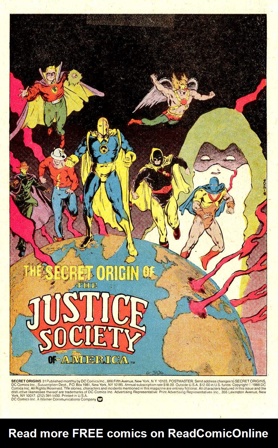 Read online Secret Origins (1986) comic - Issue #31 - 2