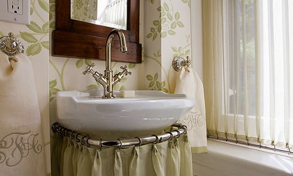 Skirts for sink of straight lines