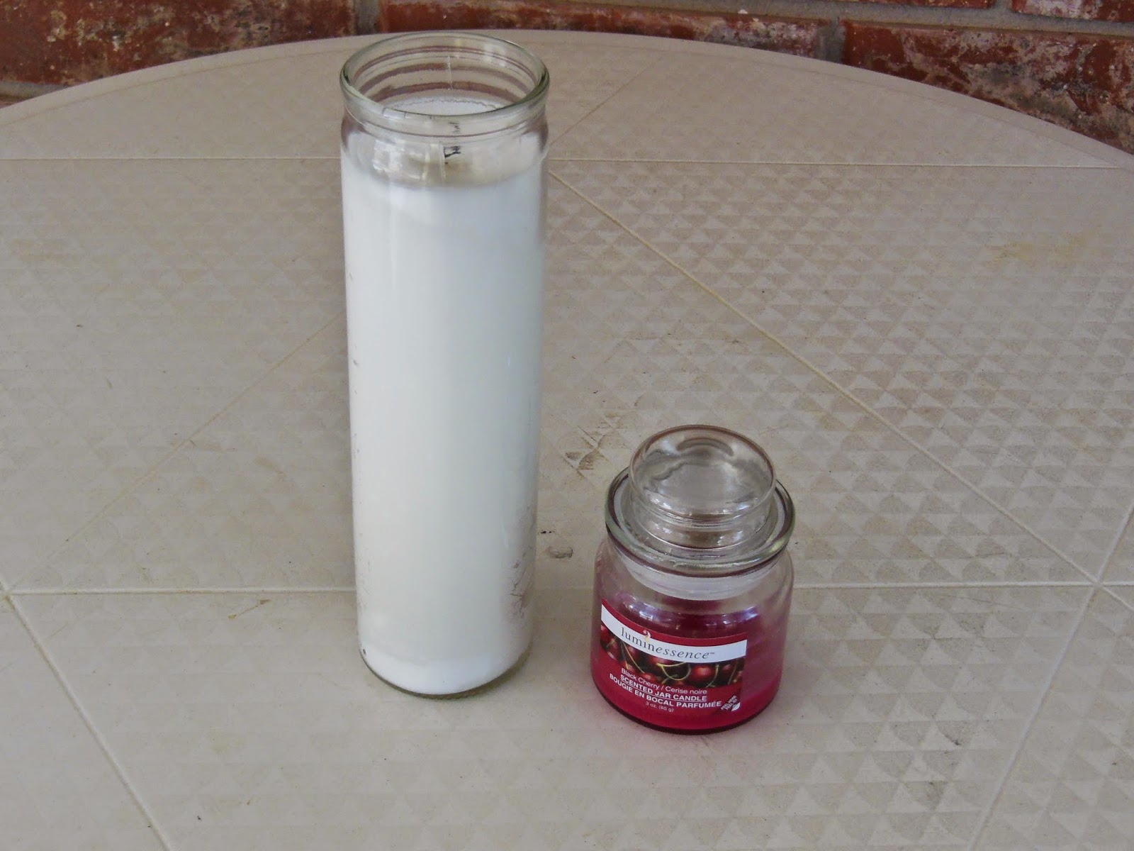 Semi Redneck Writings and "Research" Testing Candles from Dollar Tree