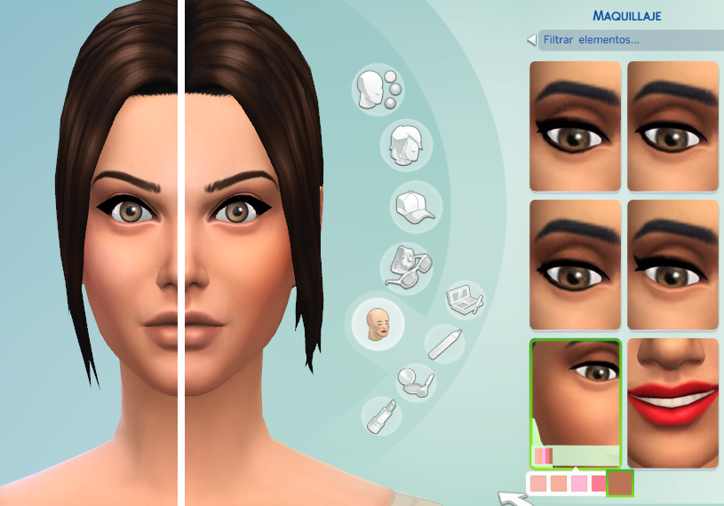 Tatuajes, Accesorios y Maquillaje (Demo del CAS de Los Sims 4) Sims - Novedades de Los Sims 4