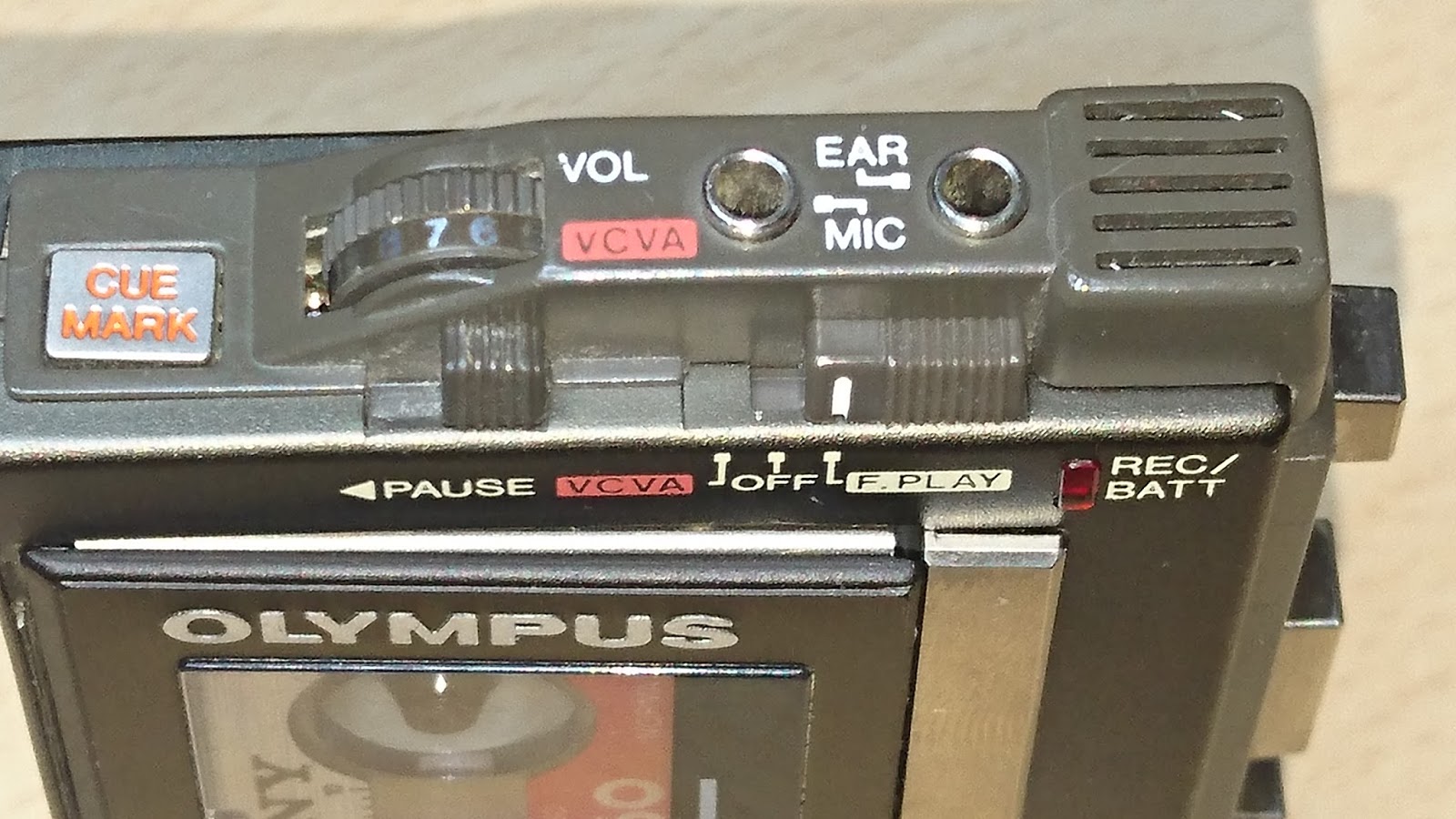 Technik und Retro Diktaphon Olympus Pearlcorder L200