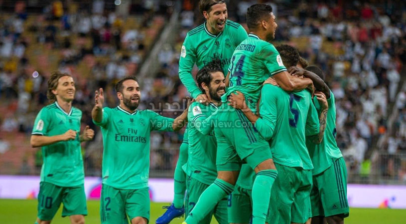 ريال مدريد يتفوق بفوز كاسح على فالنسيا يتاهل لنهائي كأس السوبر الاسباني