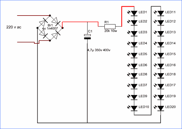 Как подключить светодиод. Подключение мощных светодиодов. - Статья АлтСвет в Бар