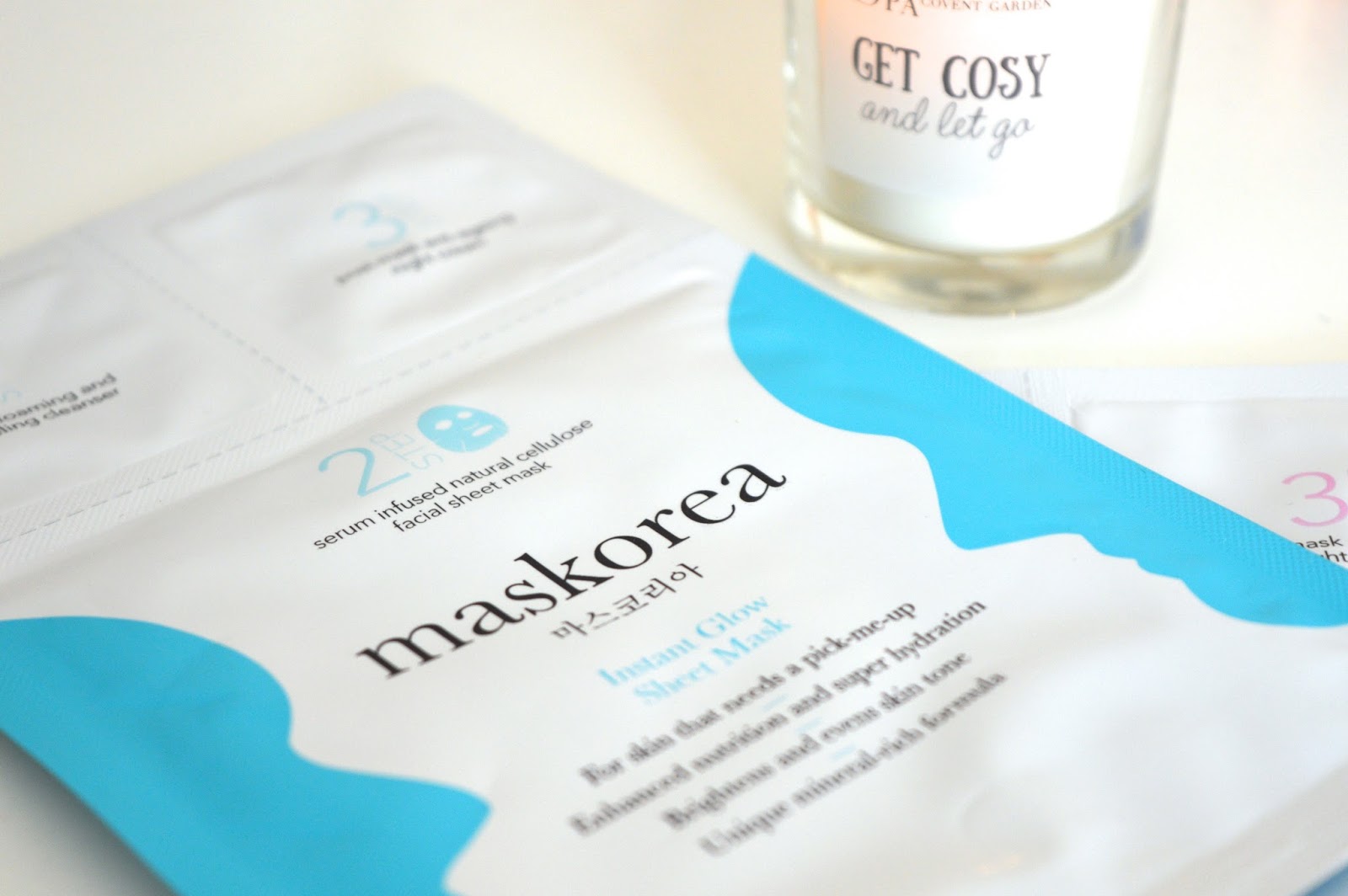 Maskorea Instant Glow Mask Review, Maskorea sheet mask review, beauty bloggers UK, UK beauty blog