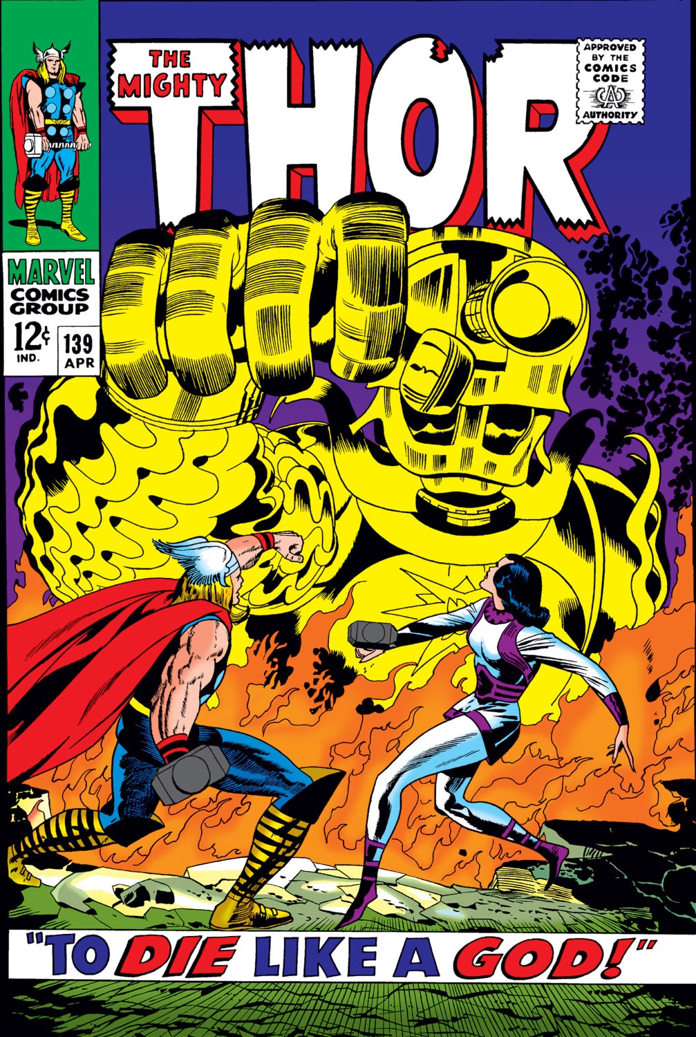 Read online Thor (1966) comic -  Issue #139 - 1