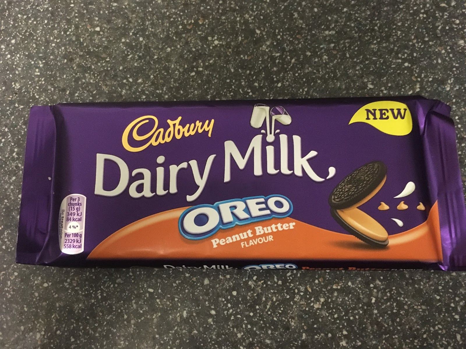 A Review A Day Today's Review Cadbury Dairy Milk Oreo Peanut Butter