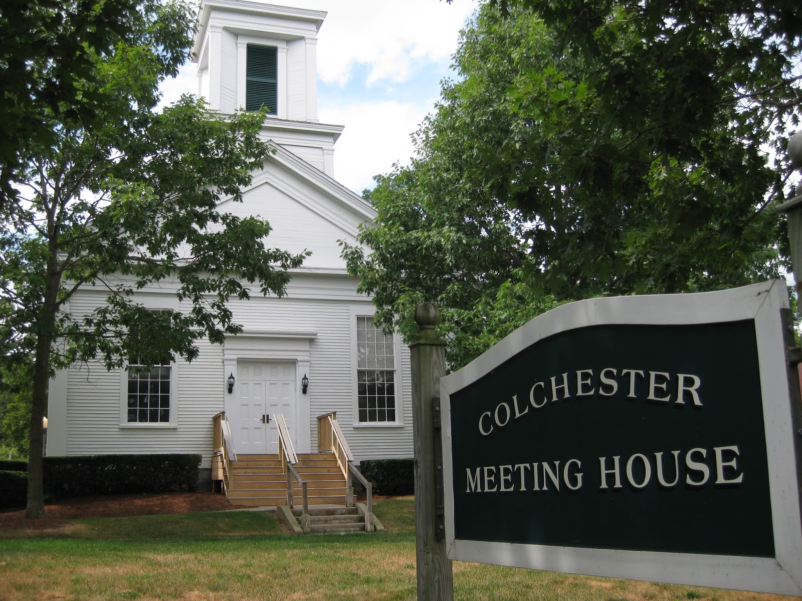 Bike WA to VT, Write History Colchester, Vermont